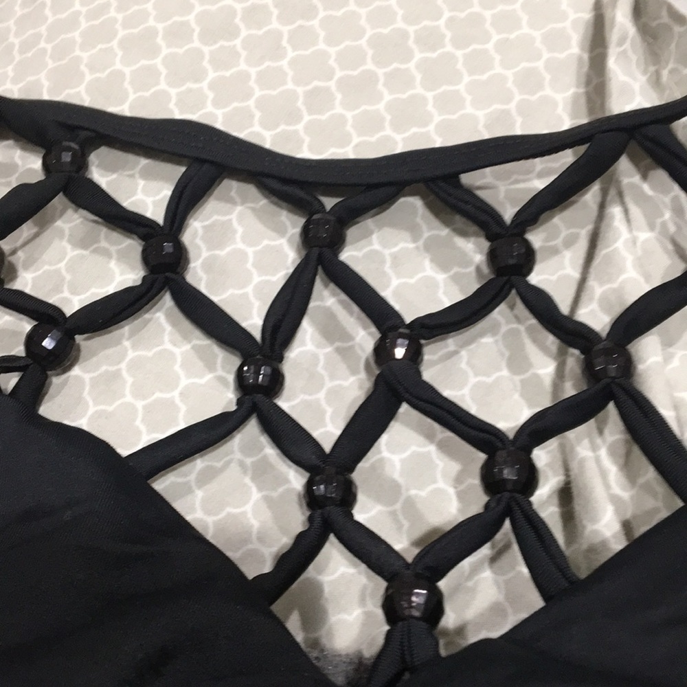 Swimsuits for All MACRAME SWIMSUIT - Picture 6 of 9